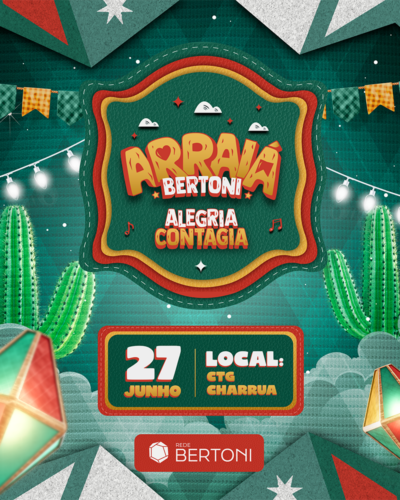 Festa Junina Rede Bertoni